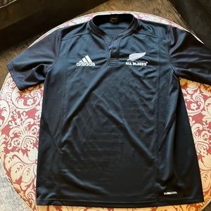 Adidas All Blacks Rugby jersey NWOT